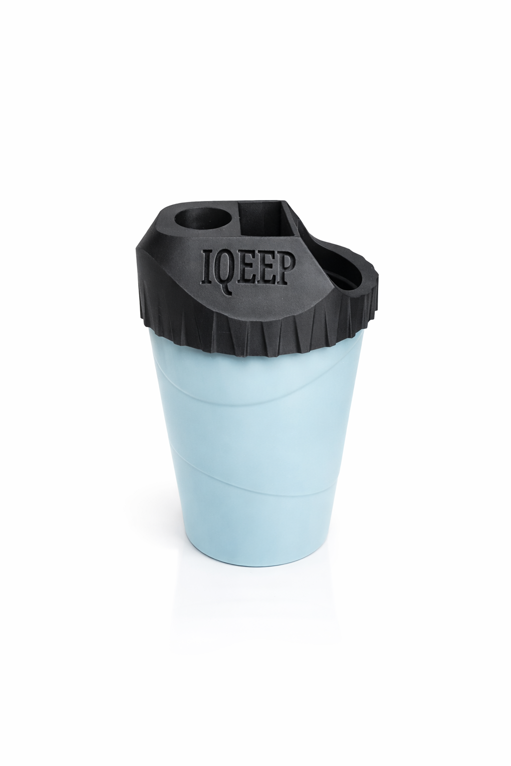 Light Blue-Black Lid