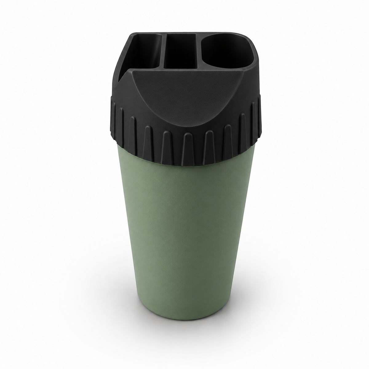 Black Lid - Green Base