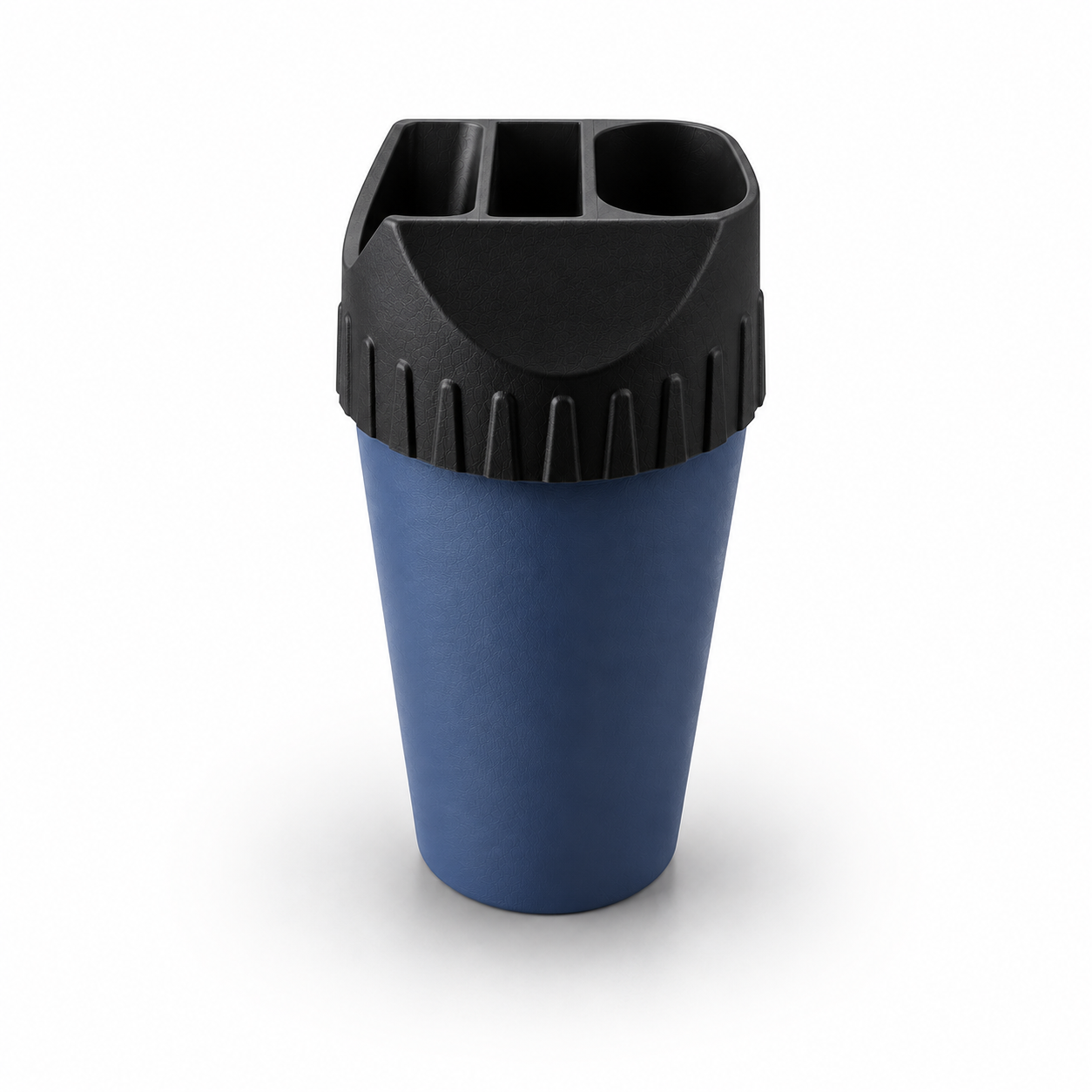 Black Lid-Blue Base