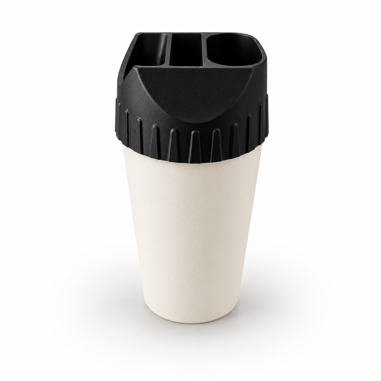 Black lid- White Base